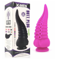 SUCKER PUNCH TENTICLE DILDO - 8" PURPLE